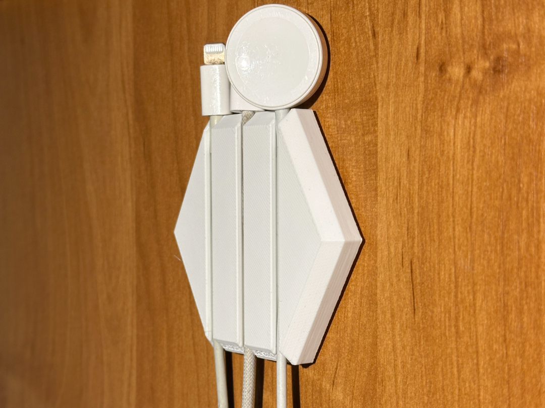 Hexagon Cable Organizer(Snap-Fit, No Supports)