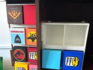 Stacking deck box shelves, MTG, 2 x 100ct