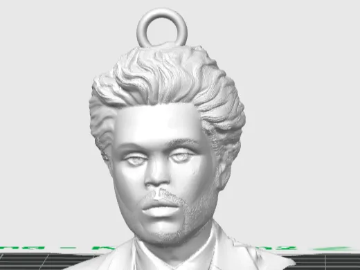 The Weeknd Keychain 2
