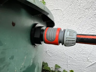 D30 Water barrel connection Gardena + Profi-System