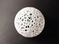 Balle de ping-pong pleine, sans air — photo 2