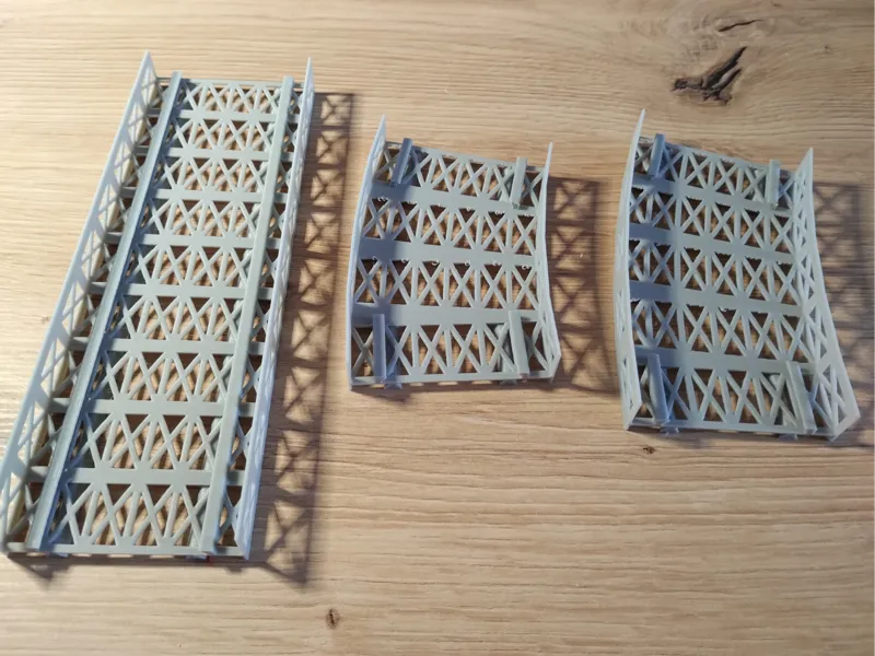 Einfaches Rampen Set für Märklin H0 C-Gleis