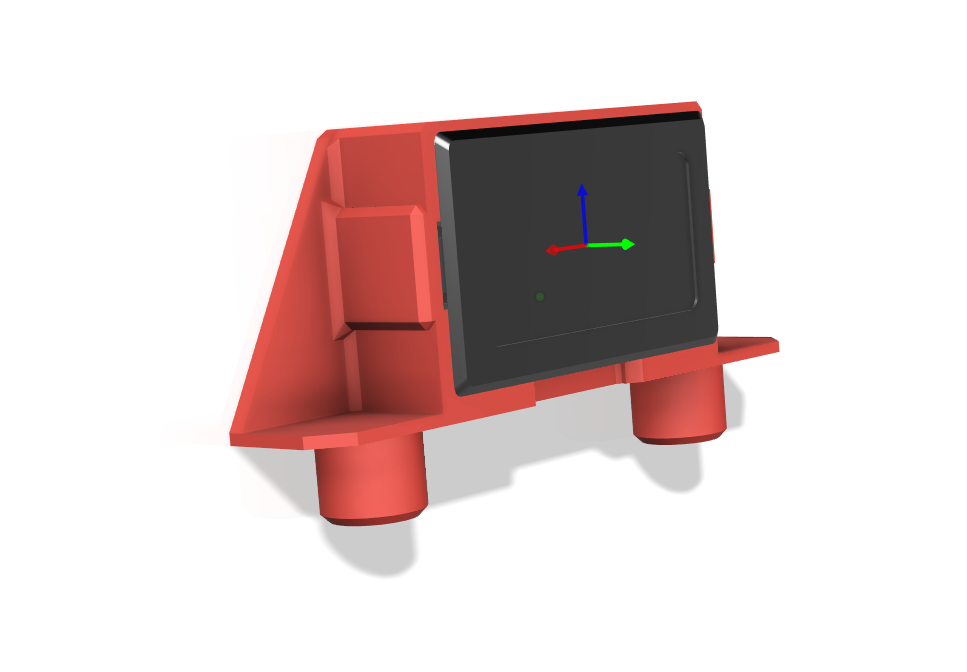 Miniatura 3 do modelo 3D Internal Hygrometer sensor holder X Bambu printer