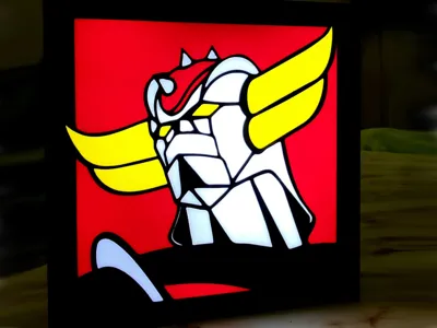 GRENDIZER - Bust light box