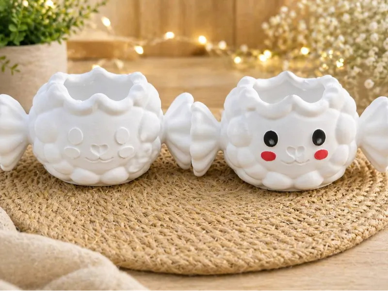 Cute Sheep Candy Container Eid Al Adha 
