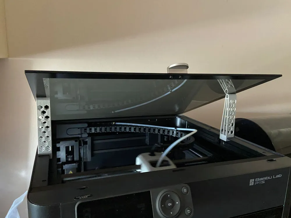 Front Glass Riser P1S glass riser by murgundo - MakerWorld
