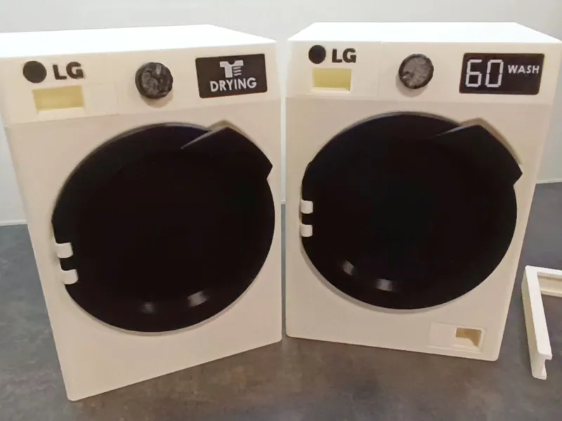 Mobile washer and dryer (stackable)