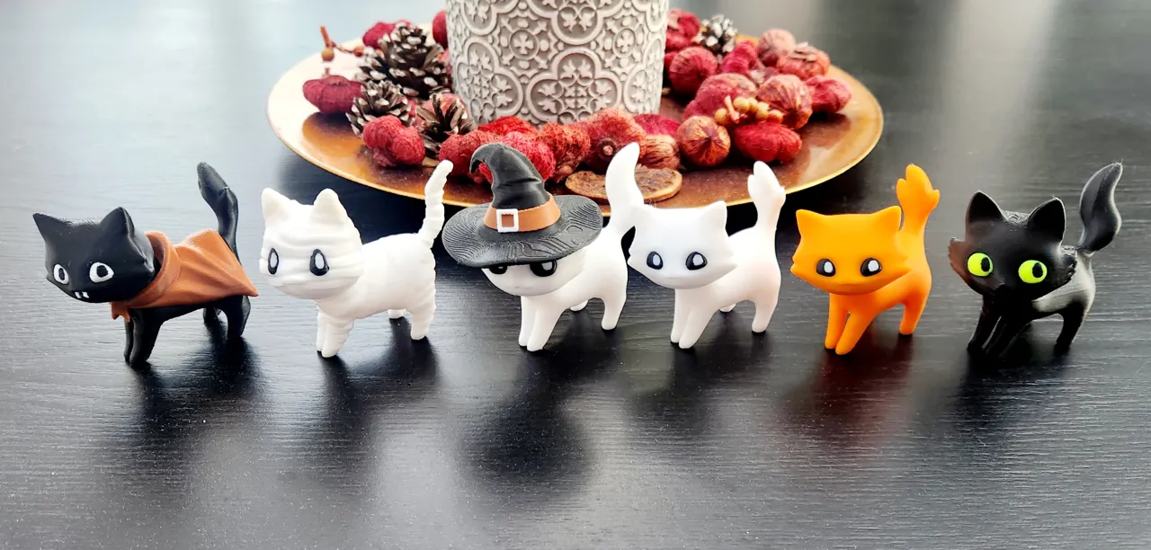 Cutie Kittys & Halloween Collection view 2