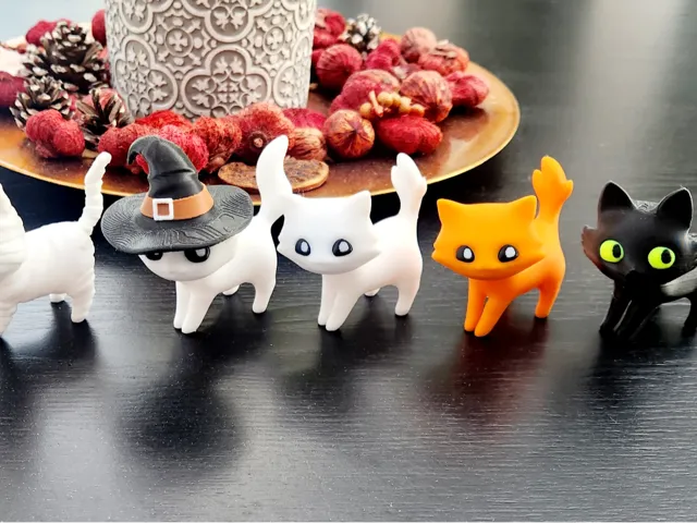 Cutie Kittys & Halloween Collection