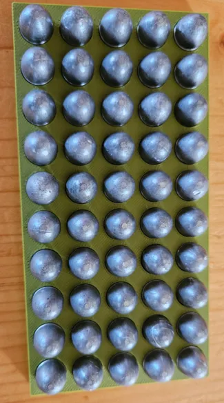44 Caliber conical tray and spacer