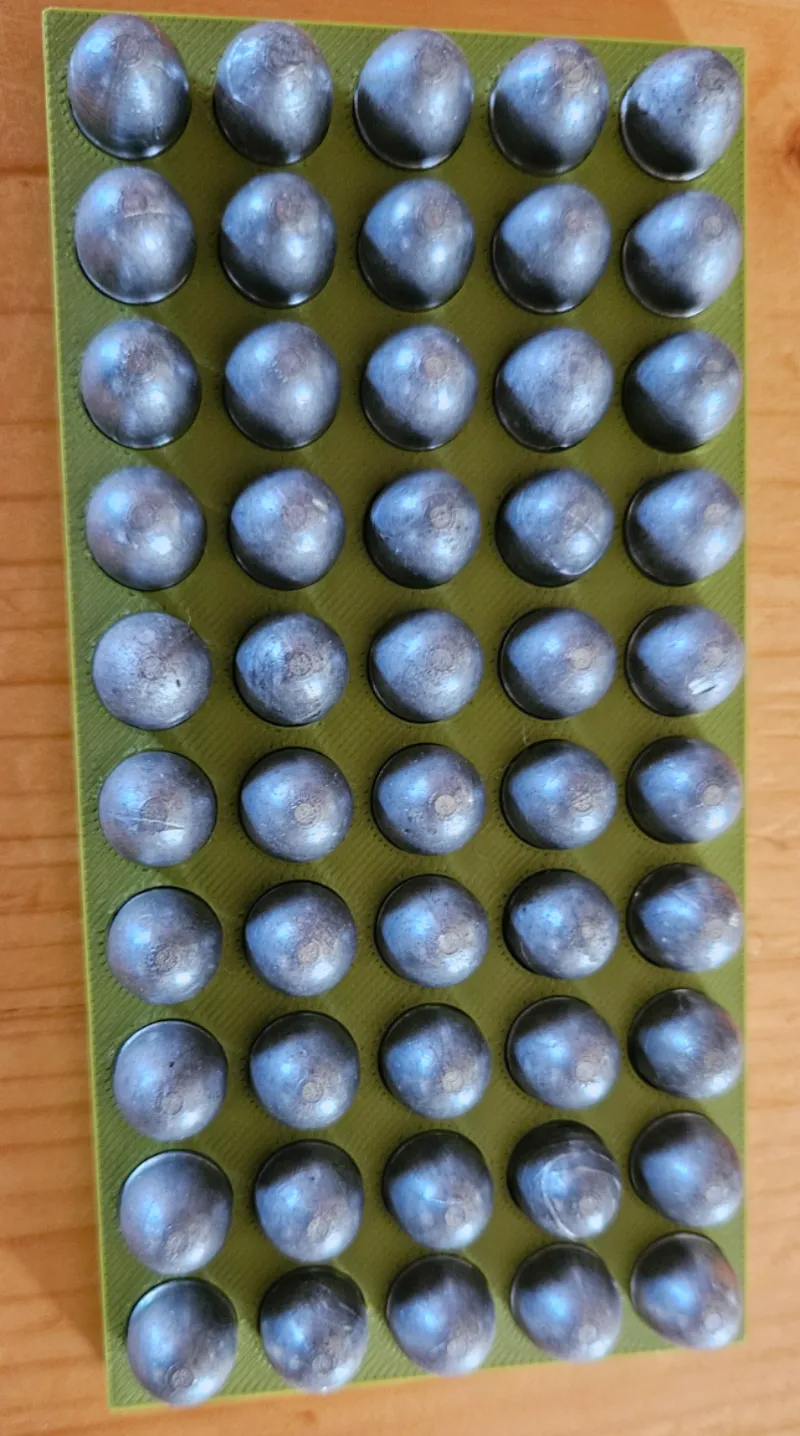 44 Caliber conical tray and spacer