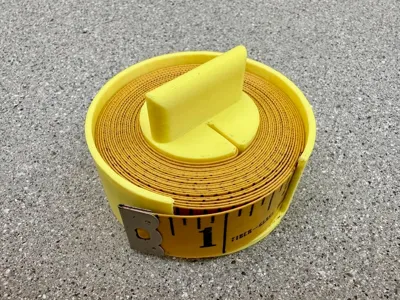 Fabric Measuring Tape Winder Easy Grip