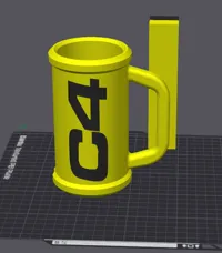 Painted (AMS Required) 0.2mm layer, 2 walls, 15% infill