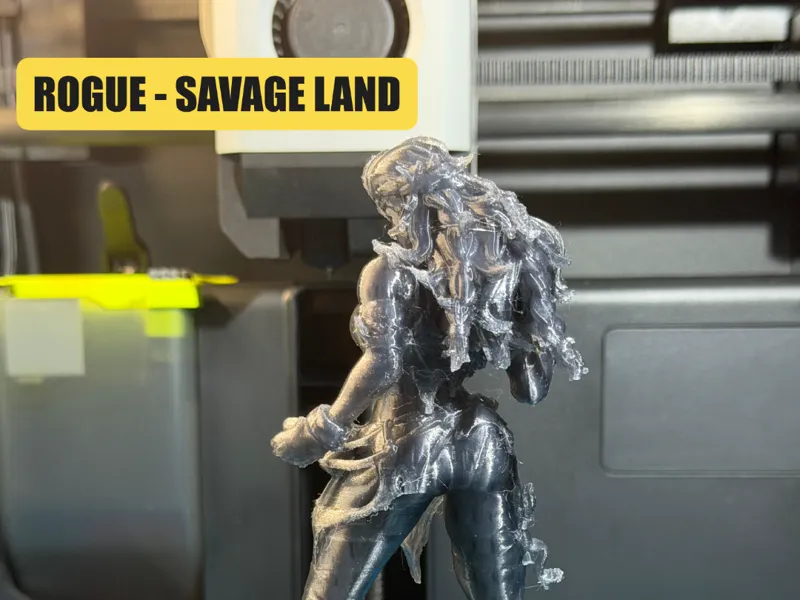 Rogue Savage Land - Fan Art Sculpture
