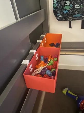 Kids Toy Box With Hooks (Parametric)