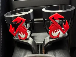 Fiat Spider Driver and Passenger Cup Holder 