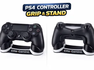 PS5 Controller Grip & Stand – Ergonomischer Halter