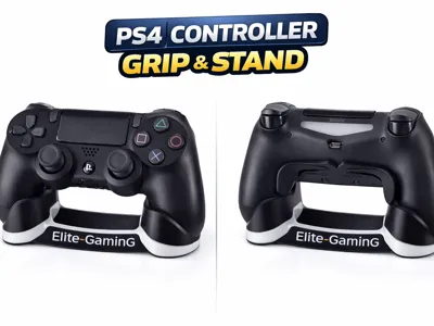 PS5 Controller Grip & Stand – Ergonomic Holder