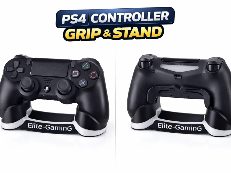 PS5 Controller Grip & Stand – Ergonomischer Halter