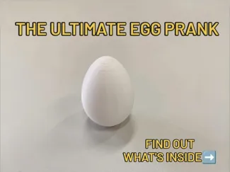 The Ultimate Egg Prank - "Gotcha" April Fools' Egg