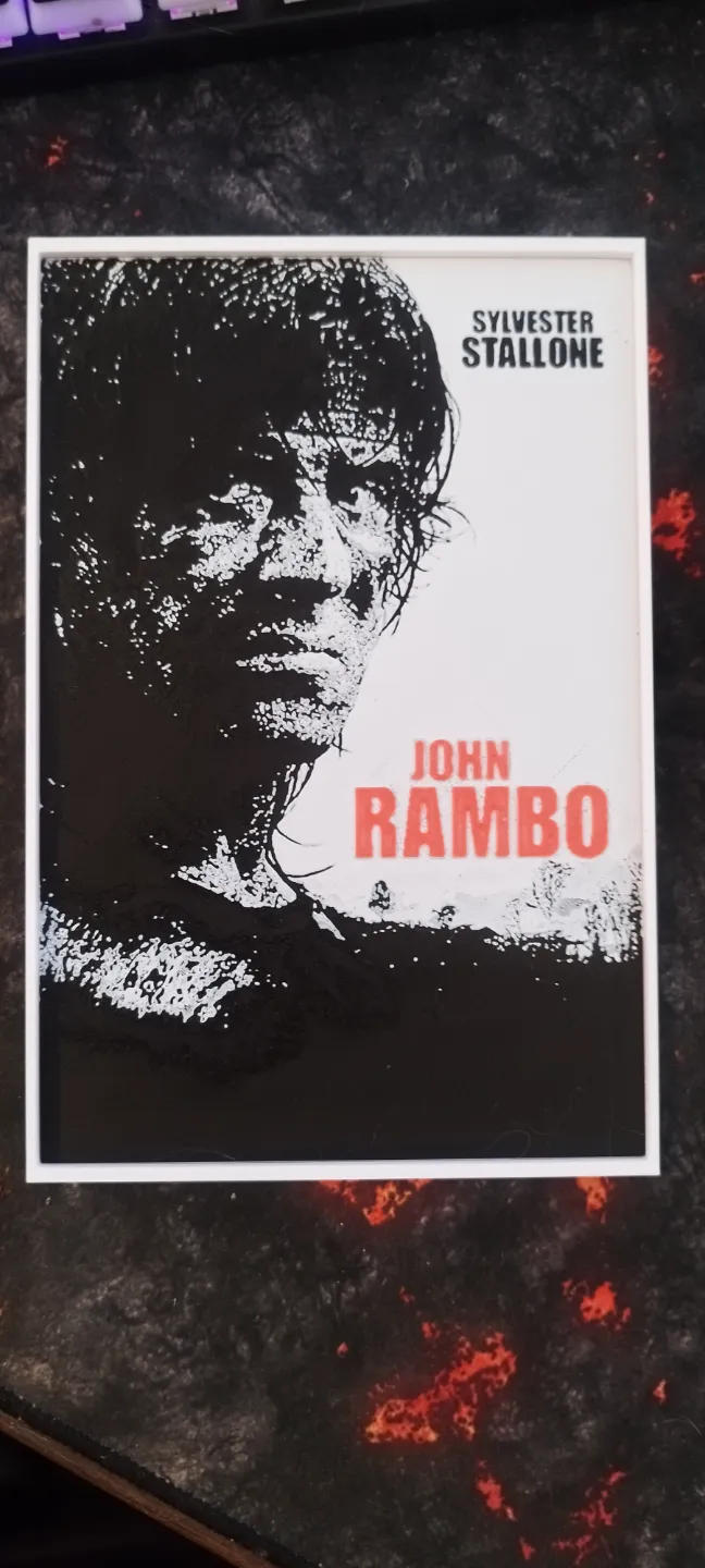 HueForge Poster John Rambo by dpixel - MakerWorld