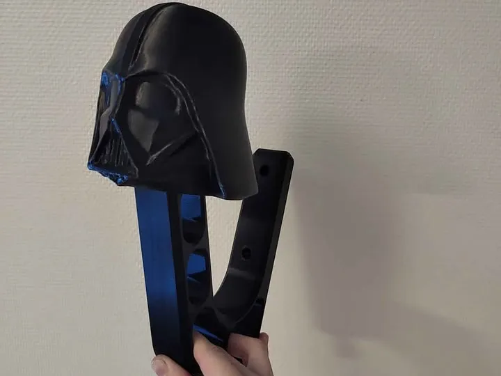 Motorcycle helmet holder - STAR WARS DARTH VADER