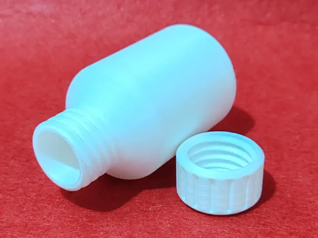 various size bottle with cap