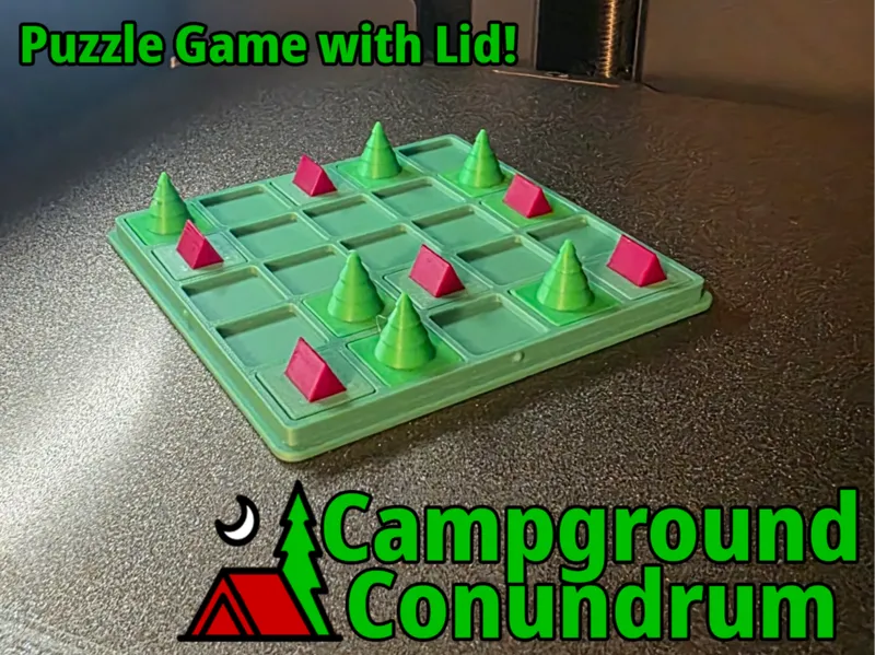 Campground Conundrum Puzzle Game