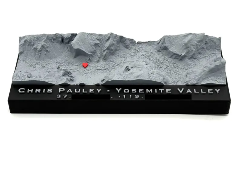 Yosemite Valley Topographic Map