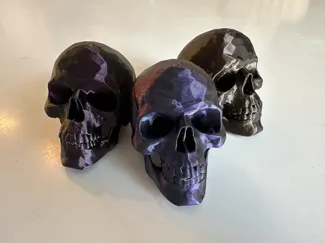 Low Poly Skull remix