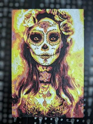 Santa Muerte Woman - Hueforge
