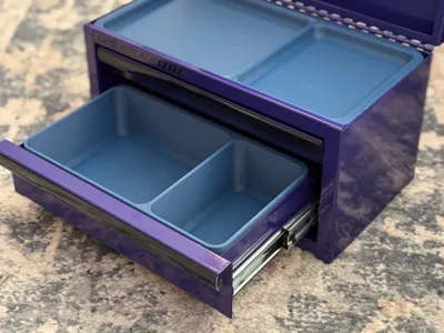 Harbor Freight Mini Tool box Drawer Tray Pack 2!