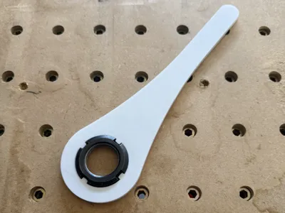 Lathe Nut Wrench for M27 Thread