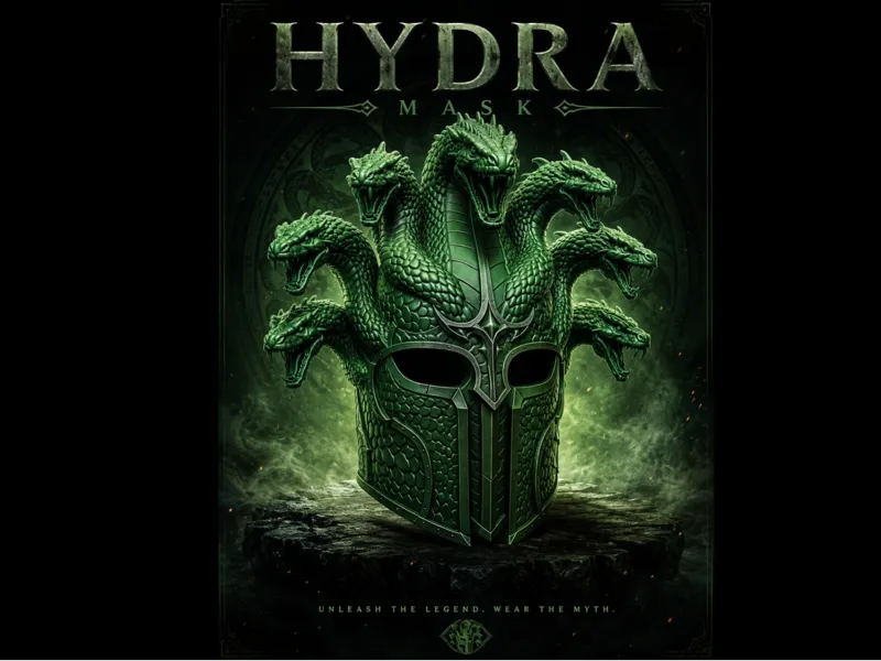 7 Head Hydra Mask