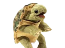 Folkmanis standing tortoise puppet (NIPPER)