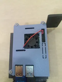 28mm fan above CPU - 0.2mm layer, 6 walls, 25% infill