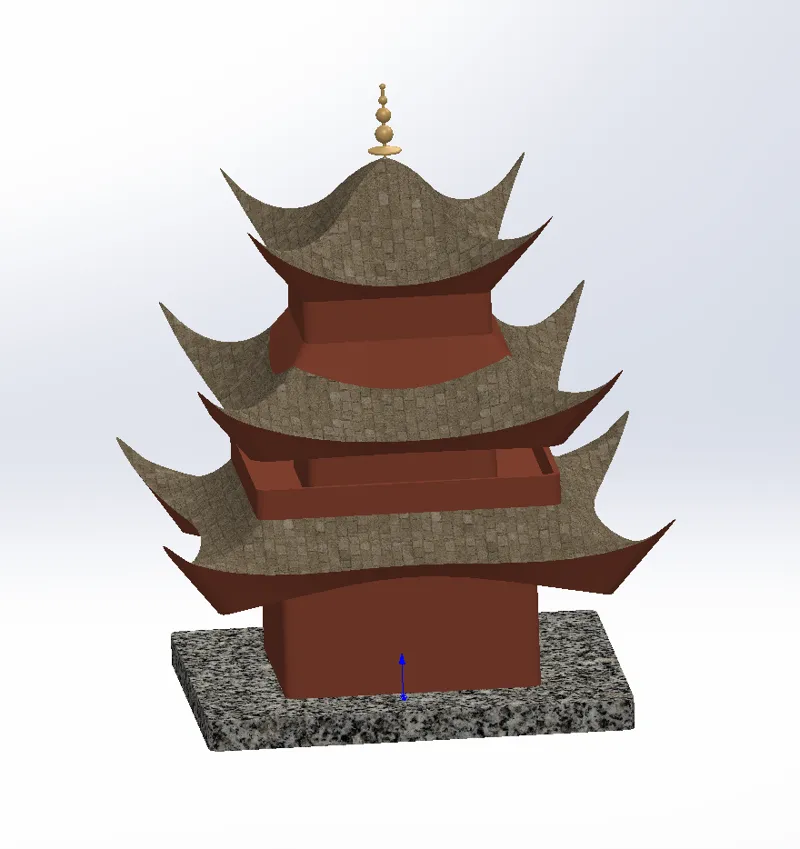 Chinese pagoda宝塔