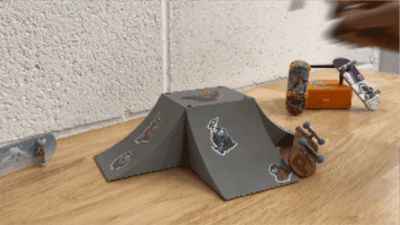 Teck Deck Ramp