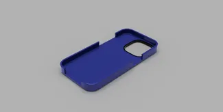 Thin iPhone 14 Pro case with smooth edges