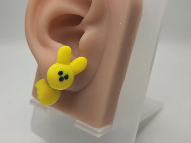 Peeps Bunny Earrings