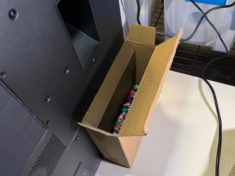 Bambu Poo using Filament Box