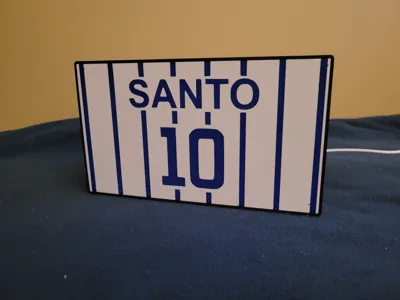 Chicago Cubs Retired # Lightbox Ron Santo