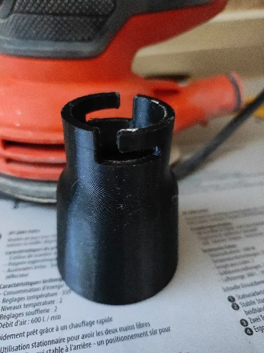 BLACK and DECKER Sander Adapter for vacuum