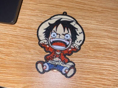 Luffy keychain