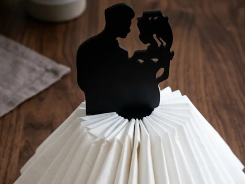 Romantic Couple Napkin Holder