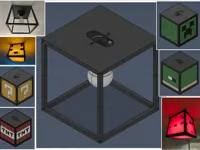 Baseparts Minecraft Deckenlampe