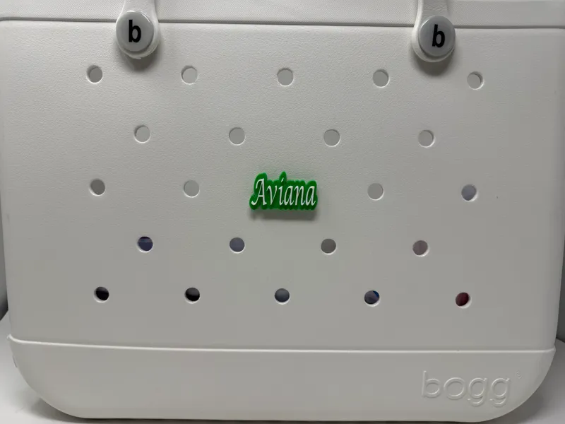 Bogg Bag Name Charm (Aviana)