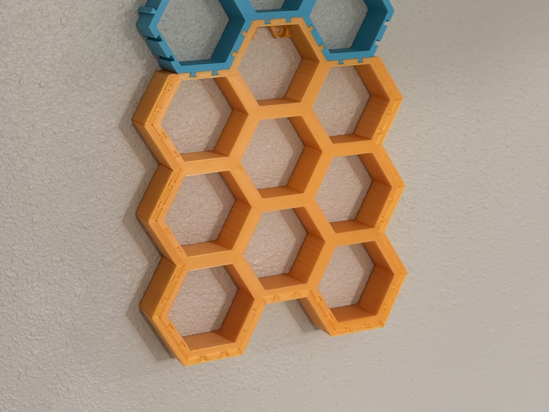 Hex Hive Display Shelving