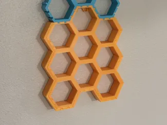 Hex Hive Display Shelving