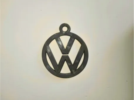 Volkswagen logo keyring